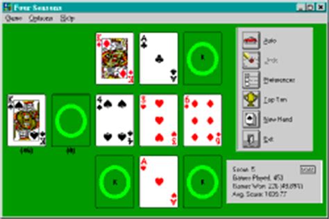 Four Seasons Solitaire Rules .